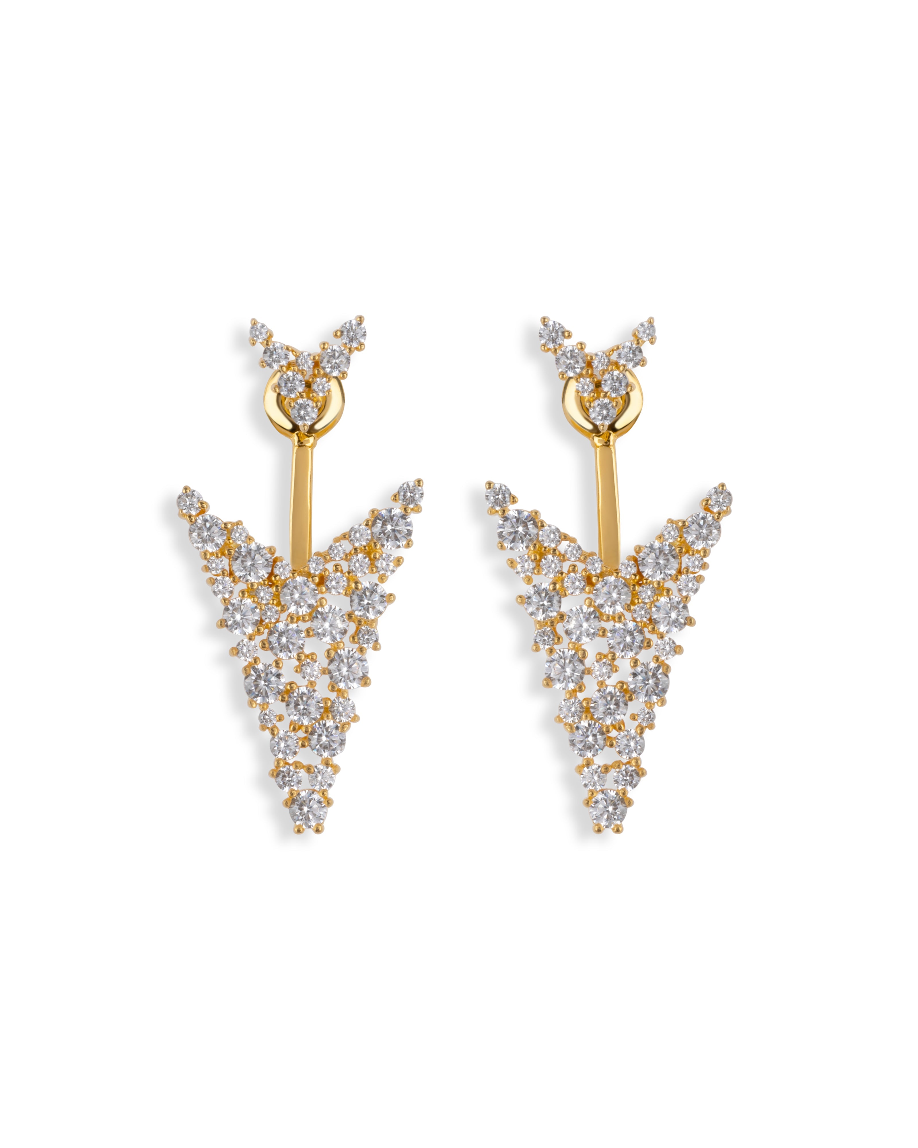 Statement earrings by Roberta Amsterdam