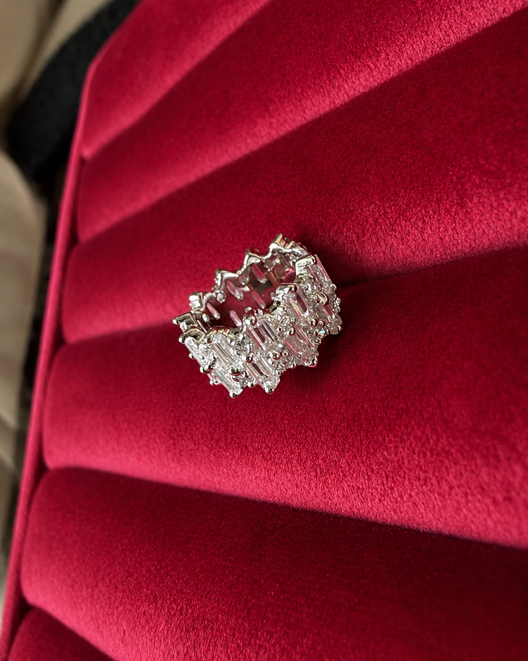Additional view 4 of Matilda Ear Cuff – Silver by Roberta Amsterdam