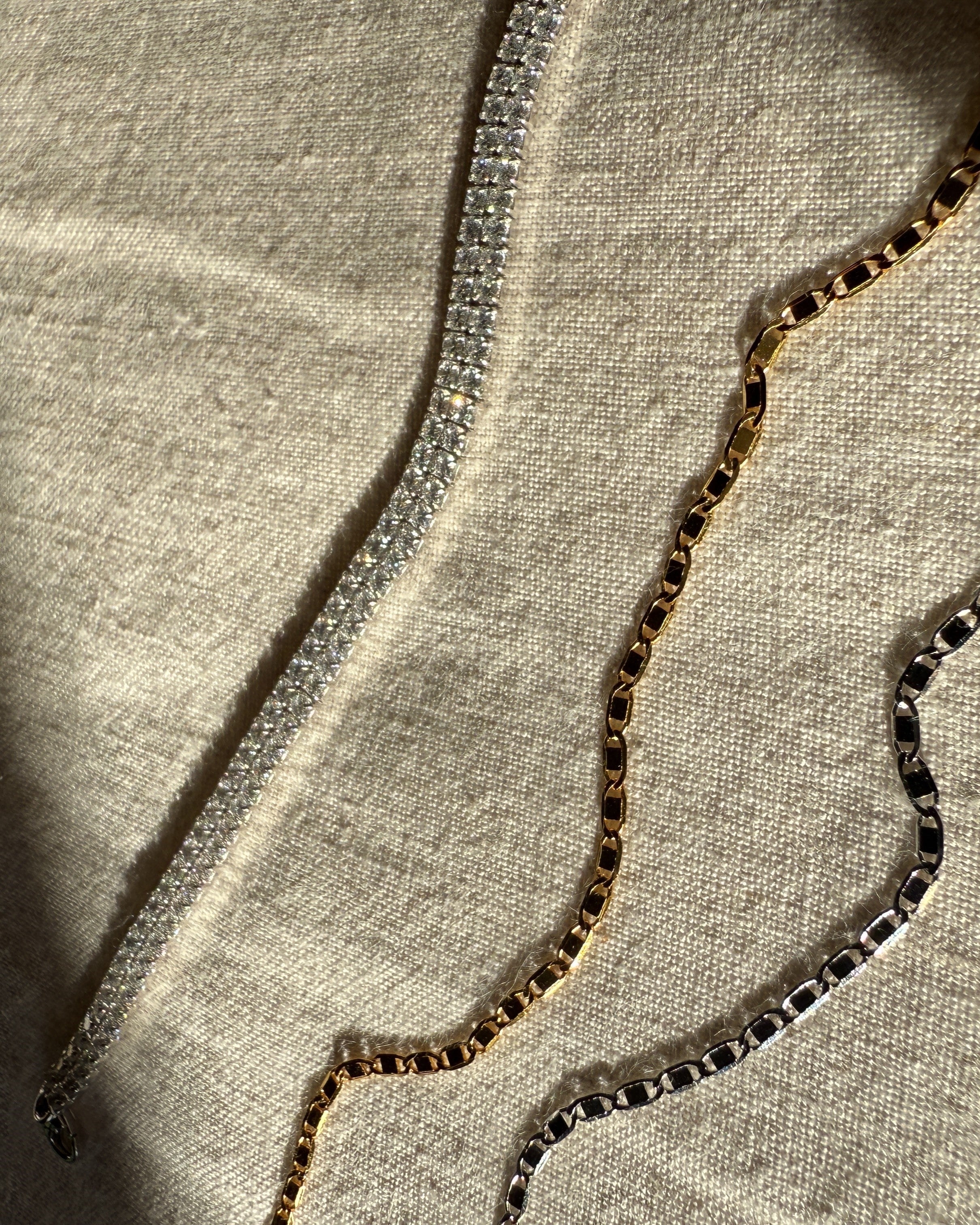 Daphne anklet - Silver