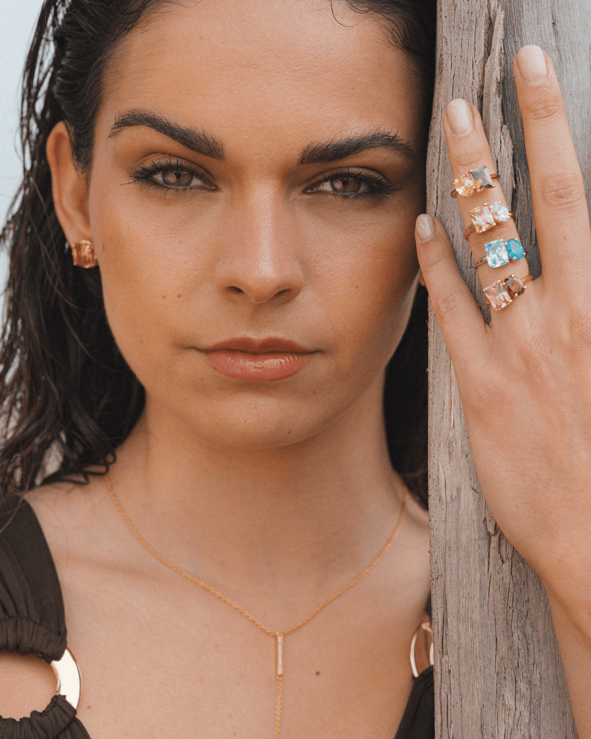 Additional view 5 of Olivia Ring – Olive by Roberta Amsterdam