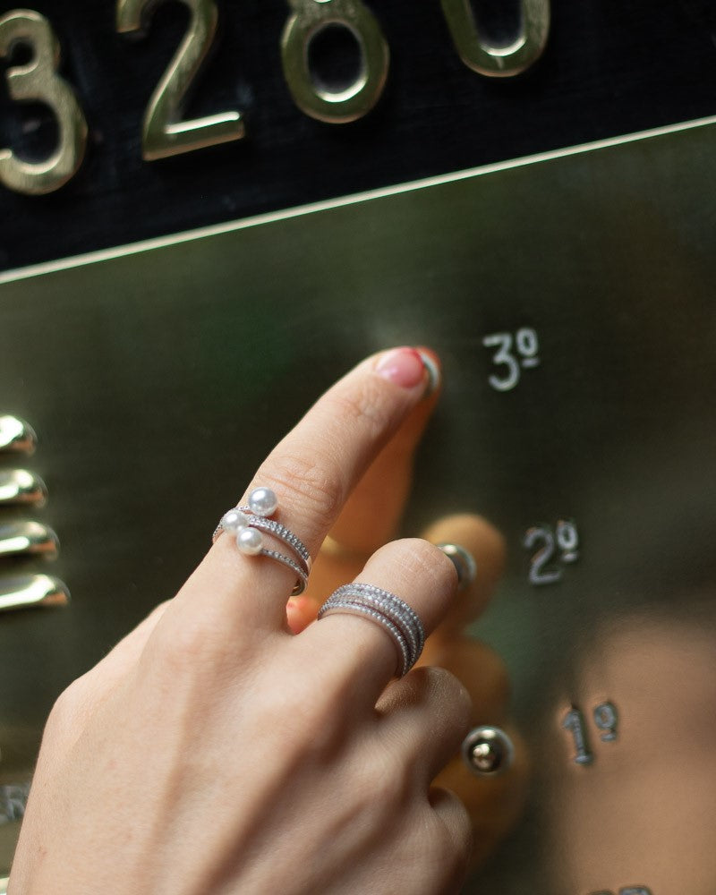 Marilyn ring - Zilver