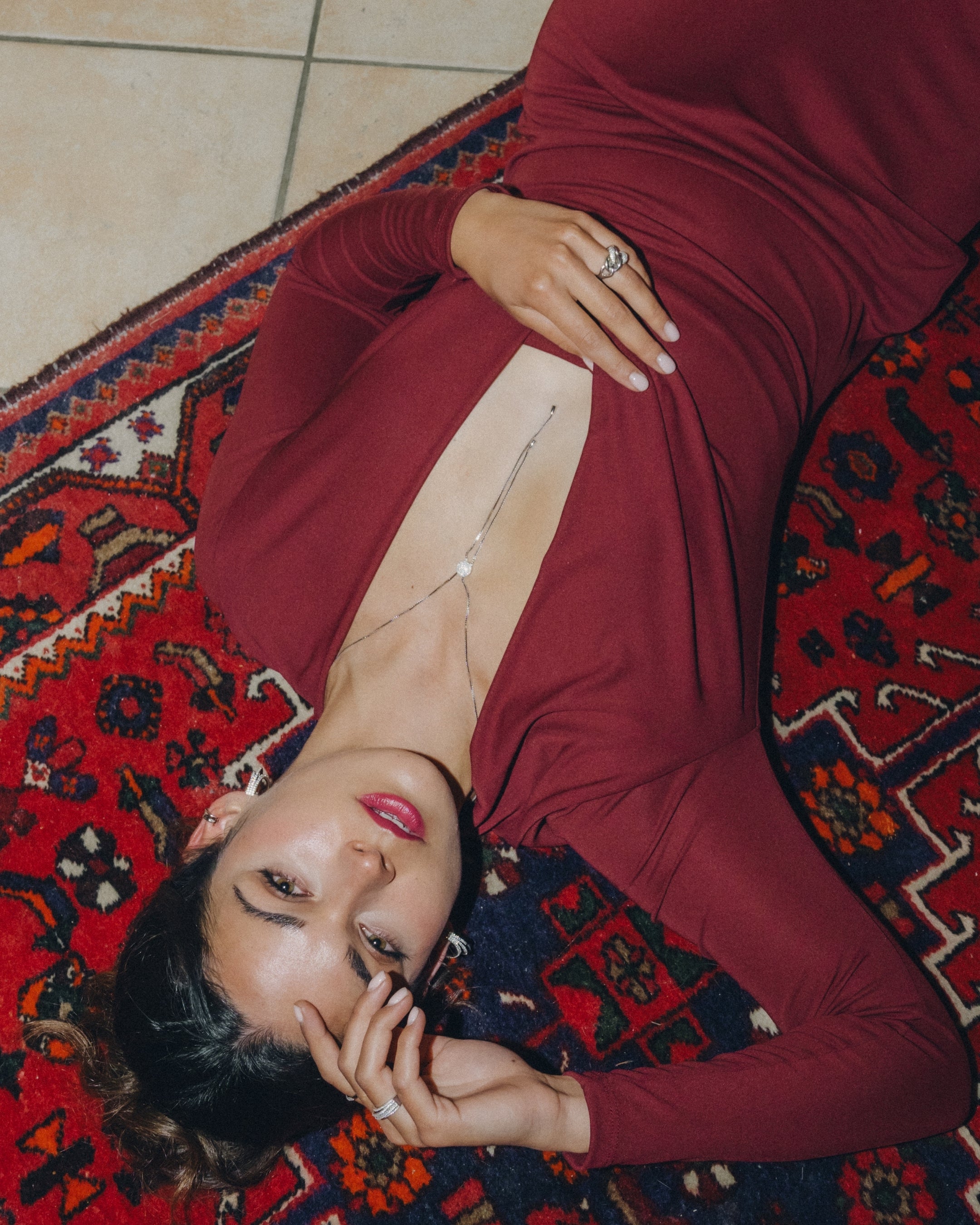 Renata necklace - silver