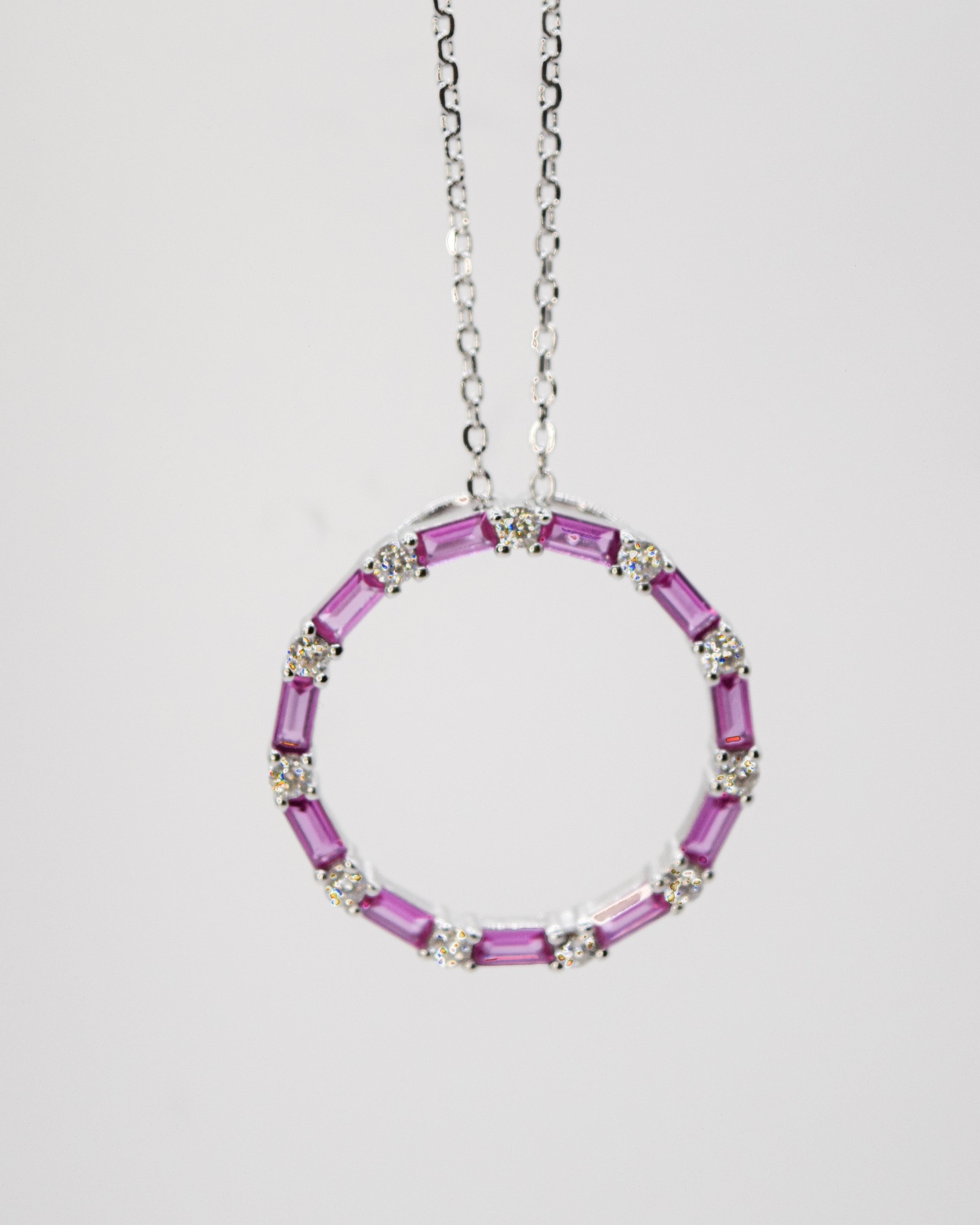 Diana necklace - Pink