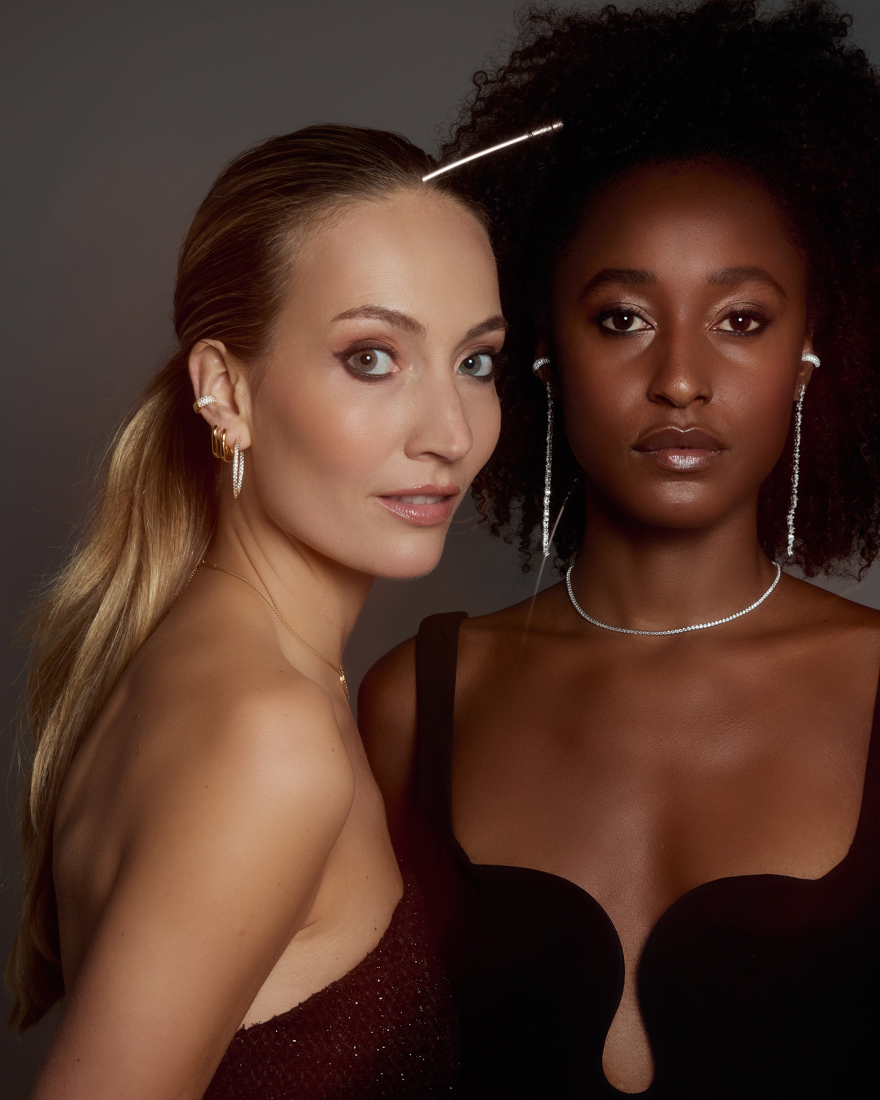 Nikita hoepels - Goud