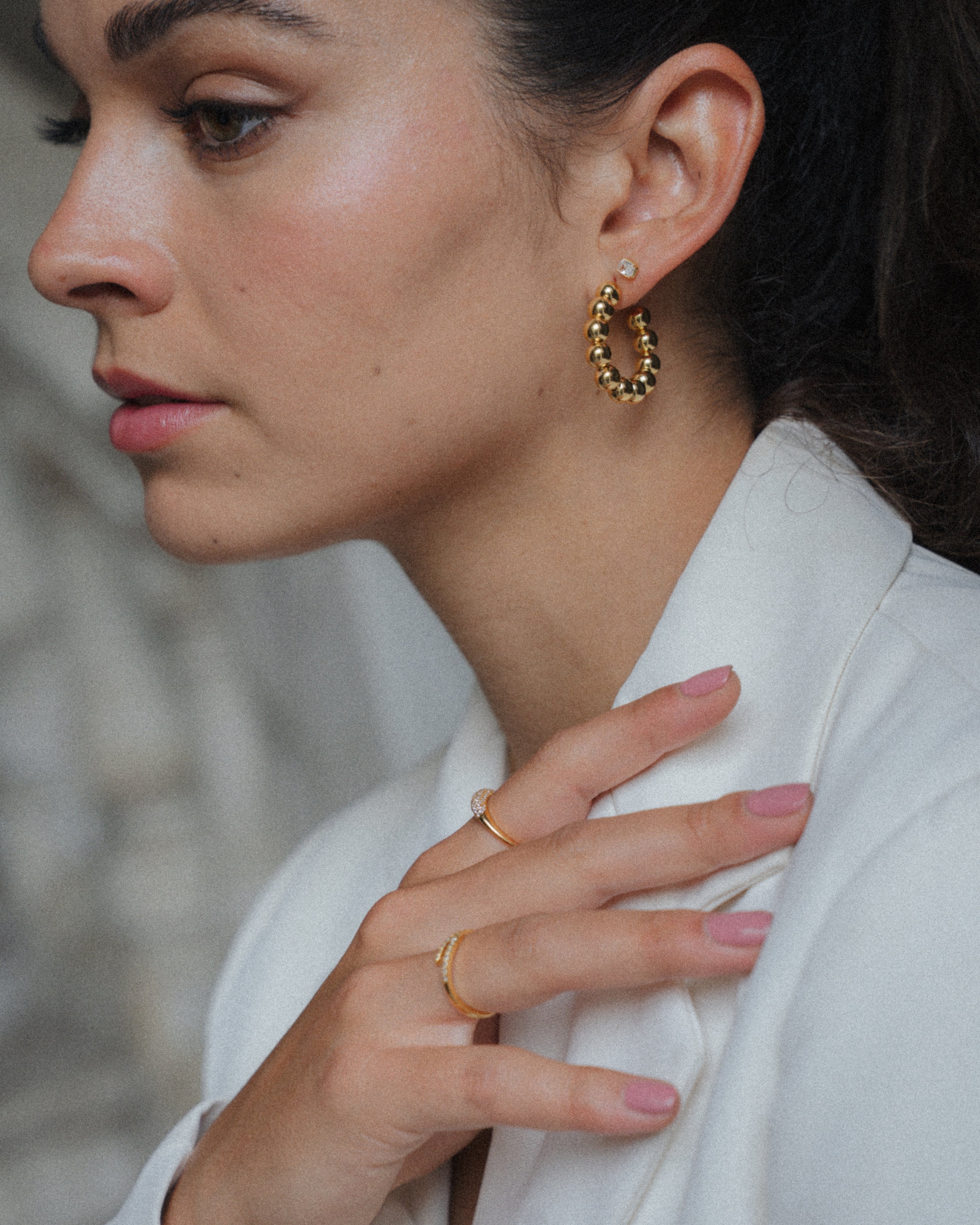 Lucia stud - Gold