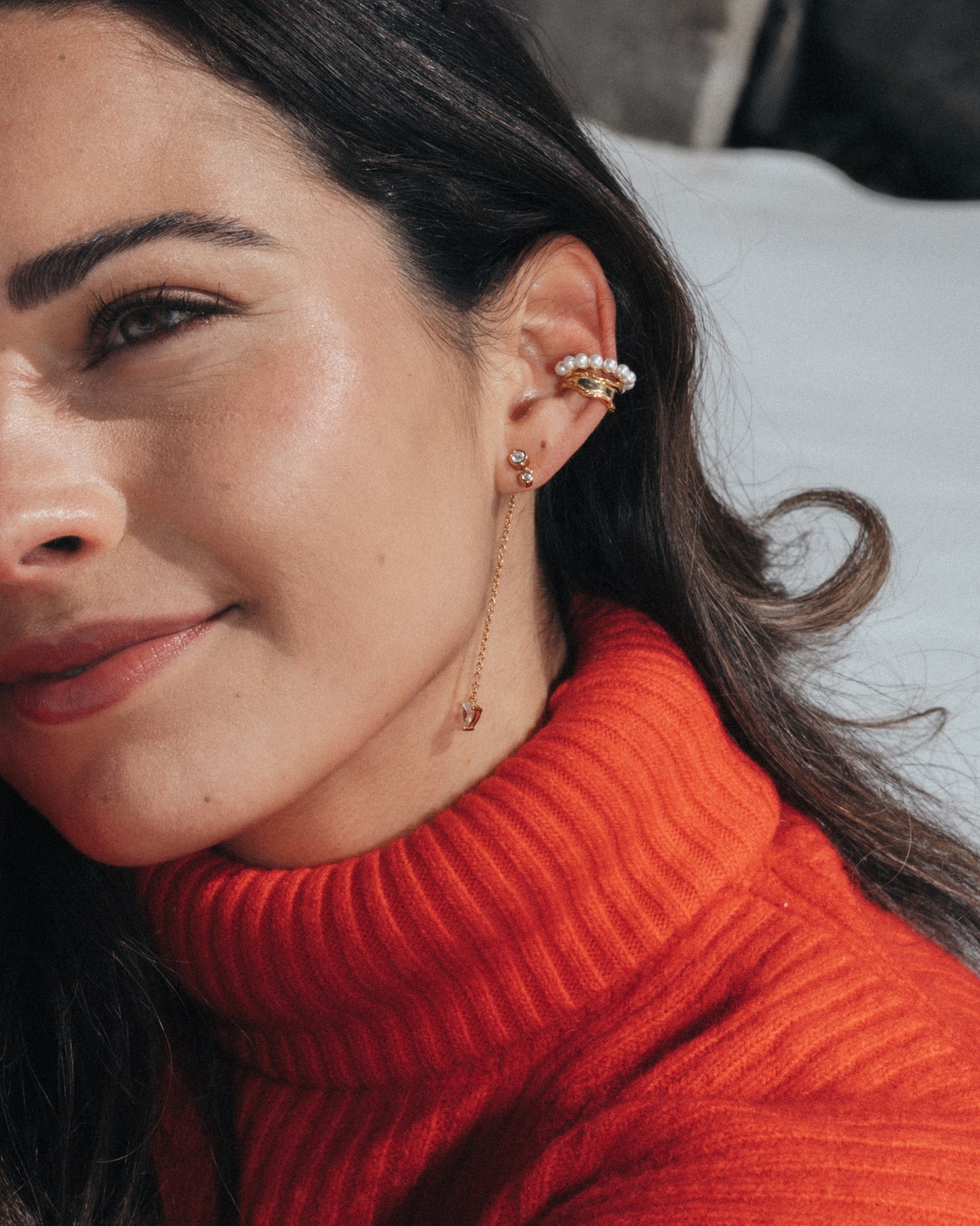 Roma earrings - gold