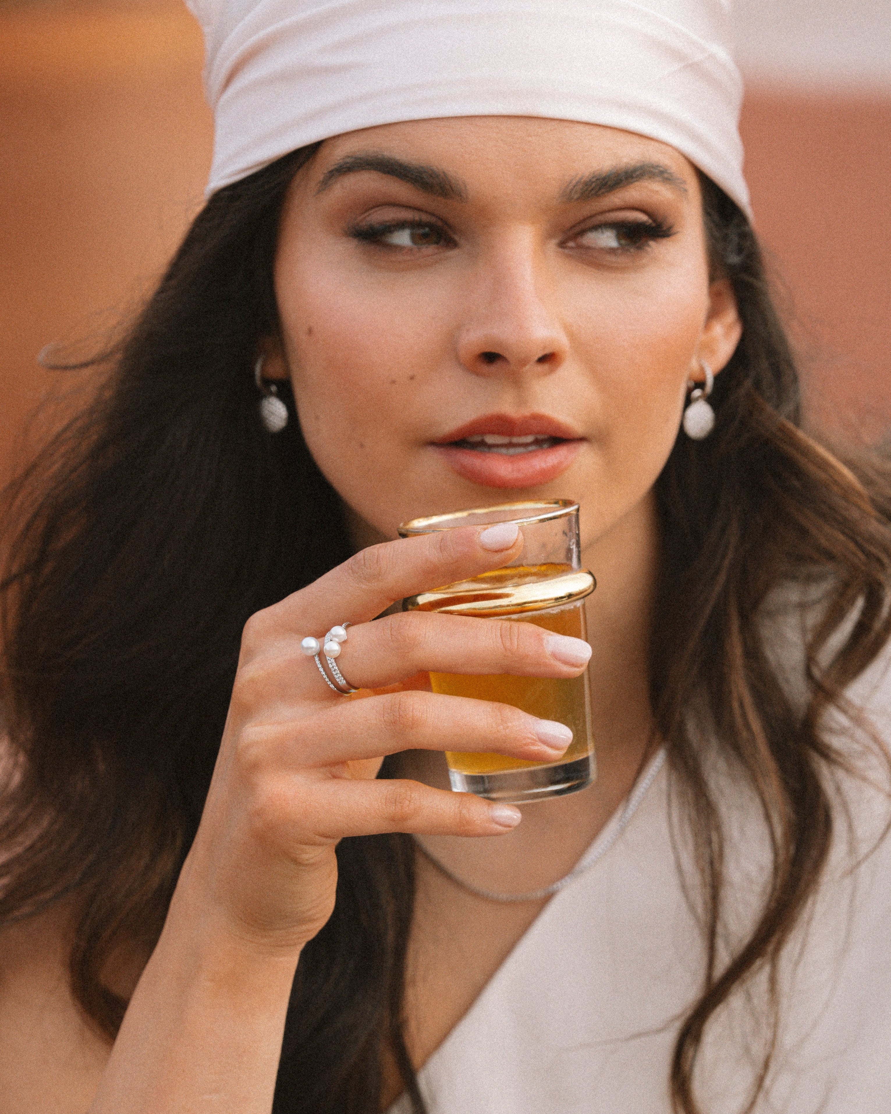 Zohra earrings  - silver