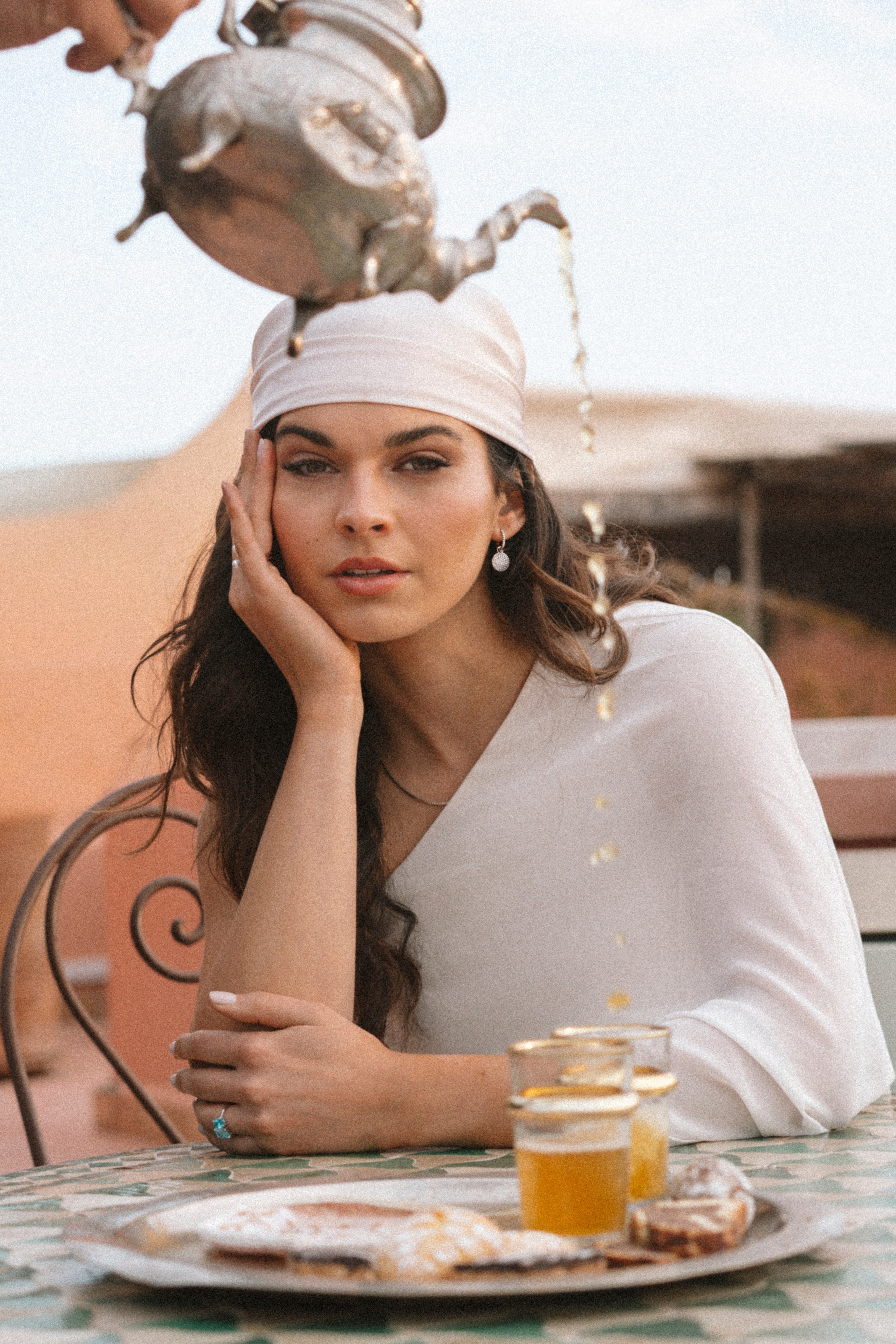 Zohra earrings  - silver