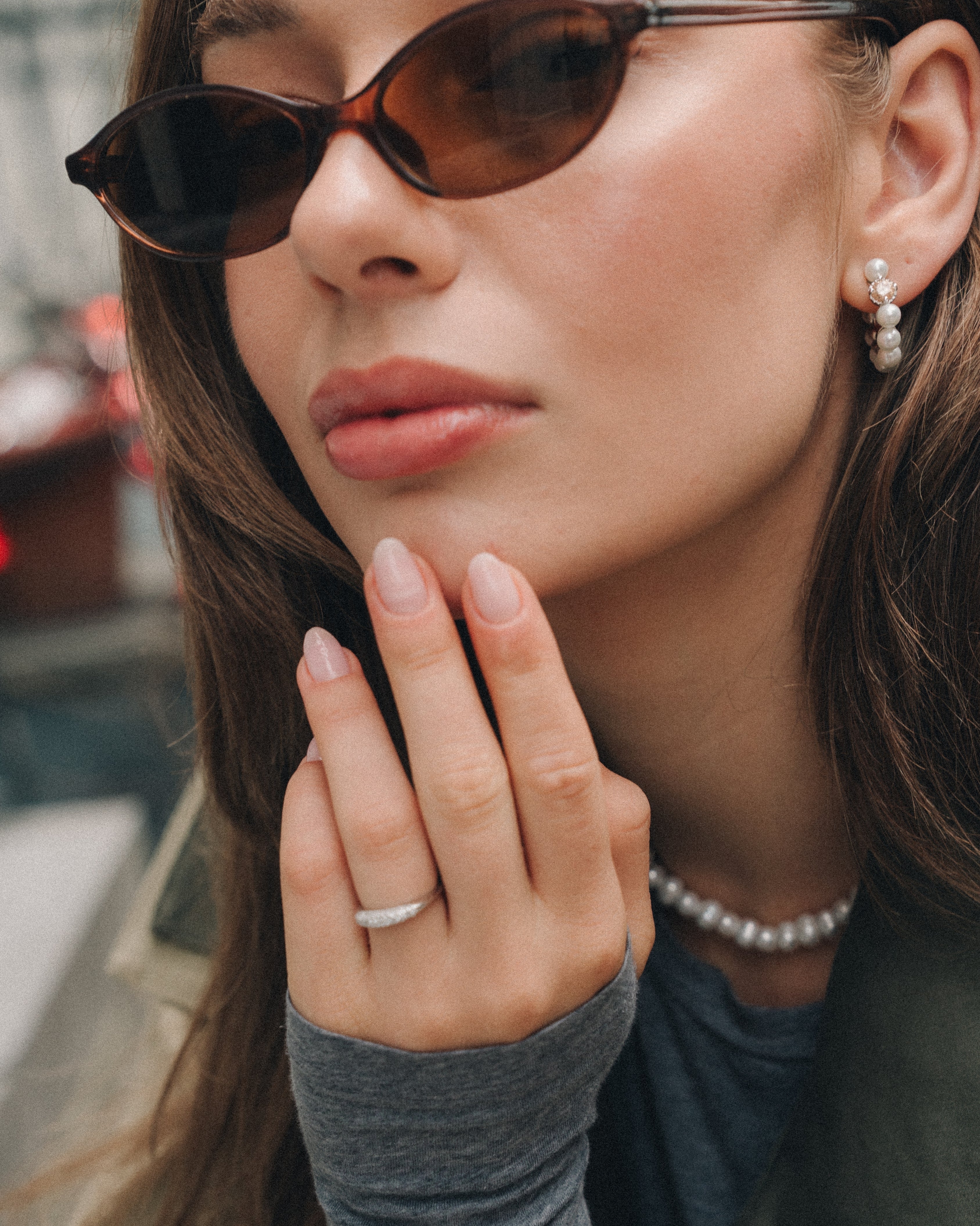 Marilyn Hoops - silver