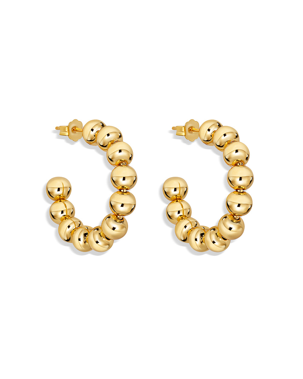 Lucia hoops - Gold