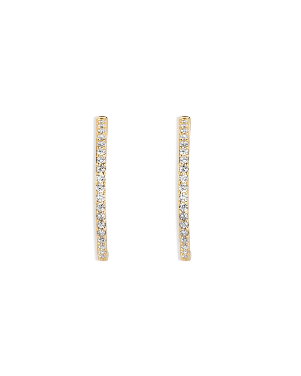 Nikita hoops - Gold