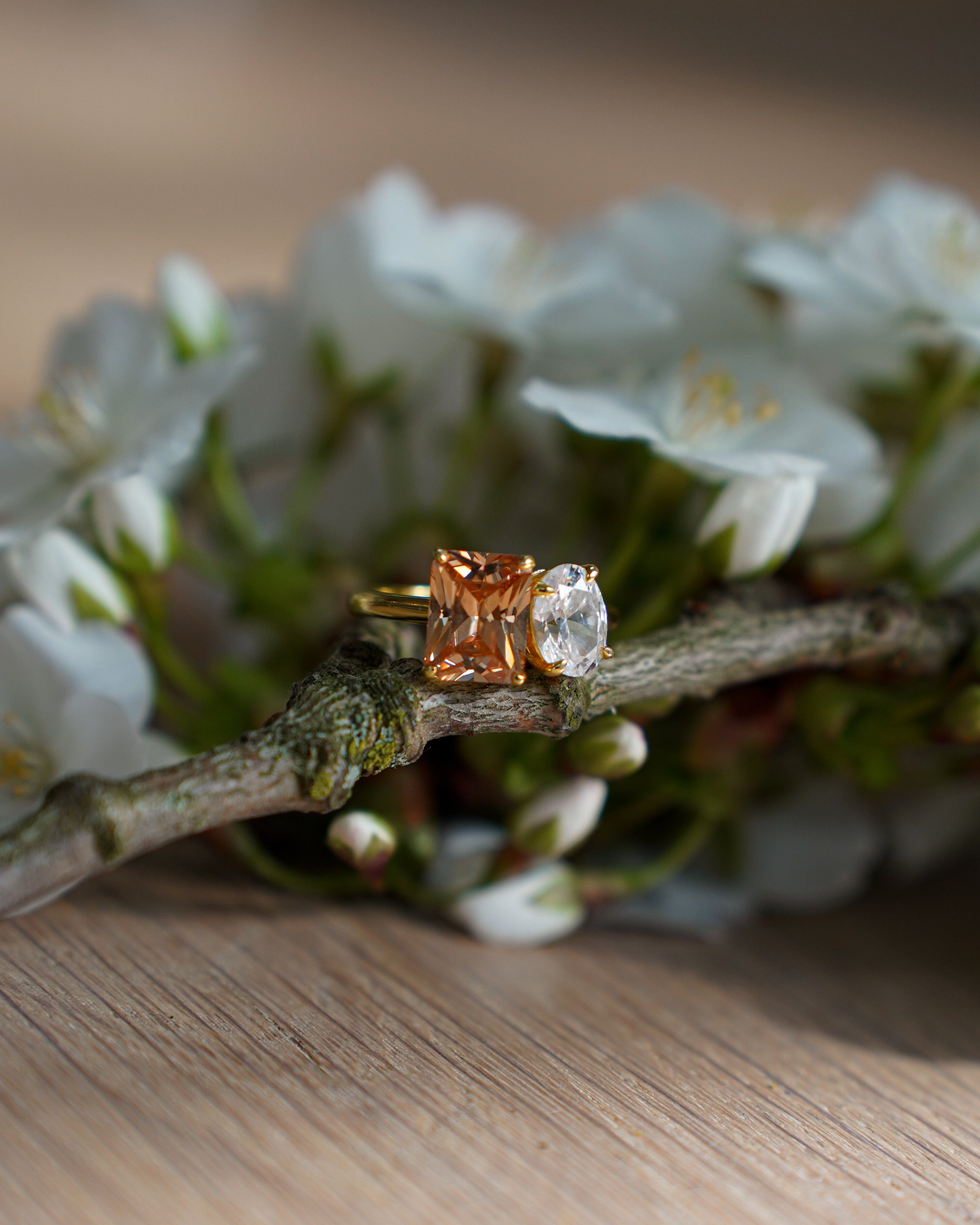 Scarlett ring - Roze