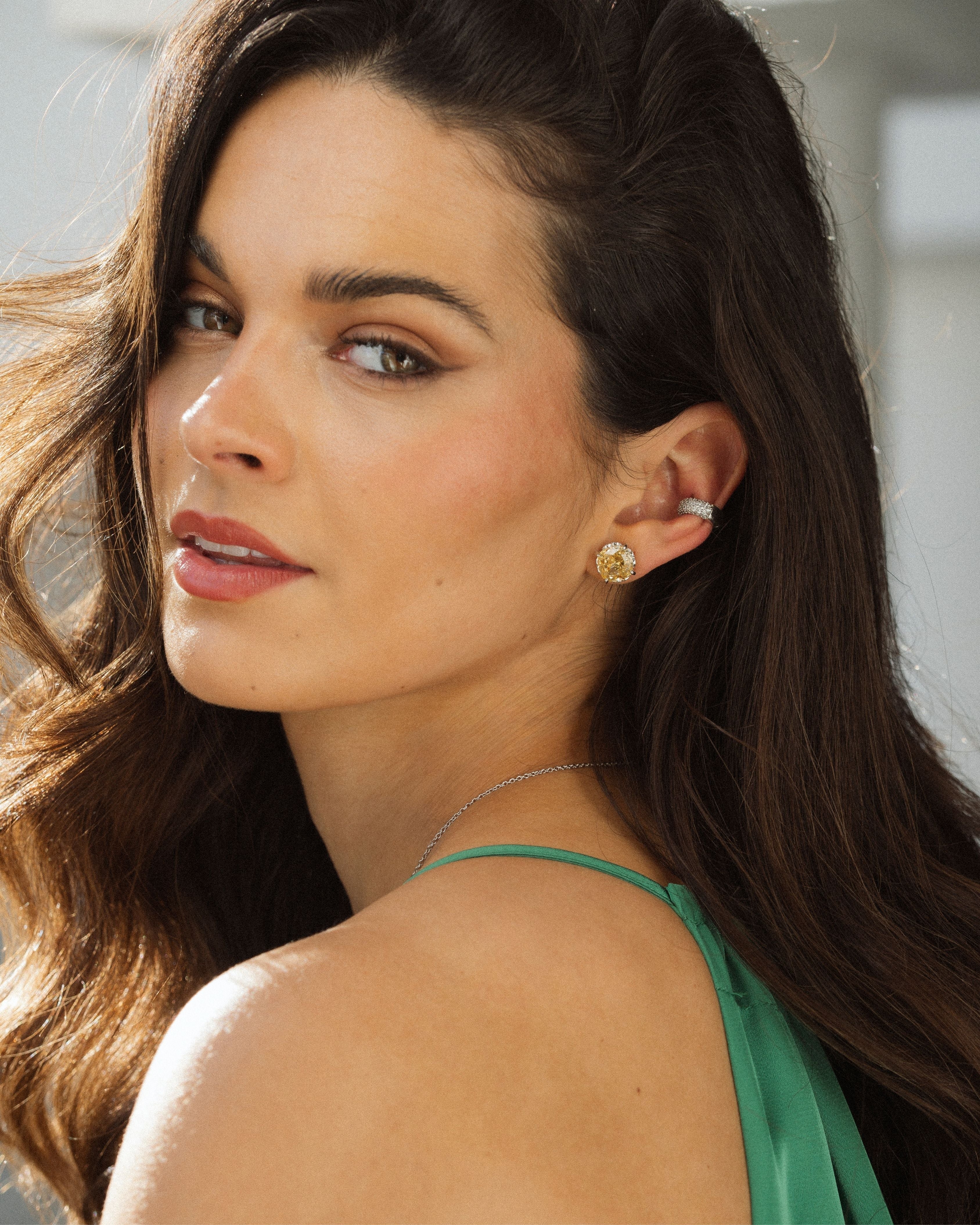 Additional view 5 of Chloe Ear Cuff – Silver by Roberta Amsterdam