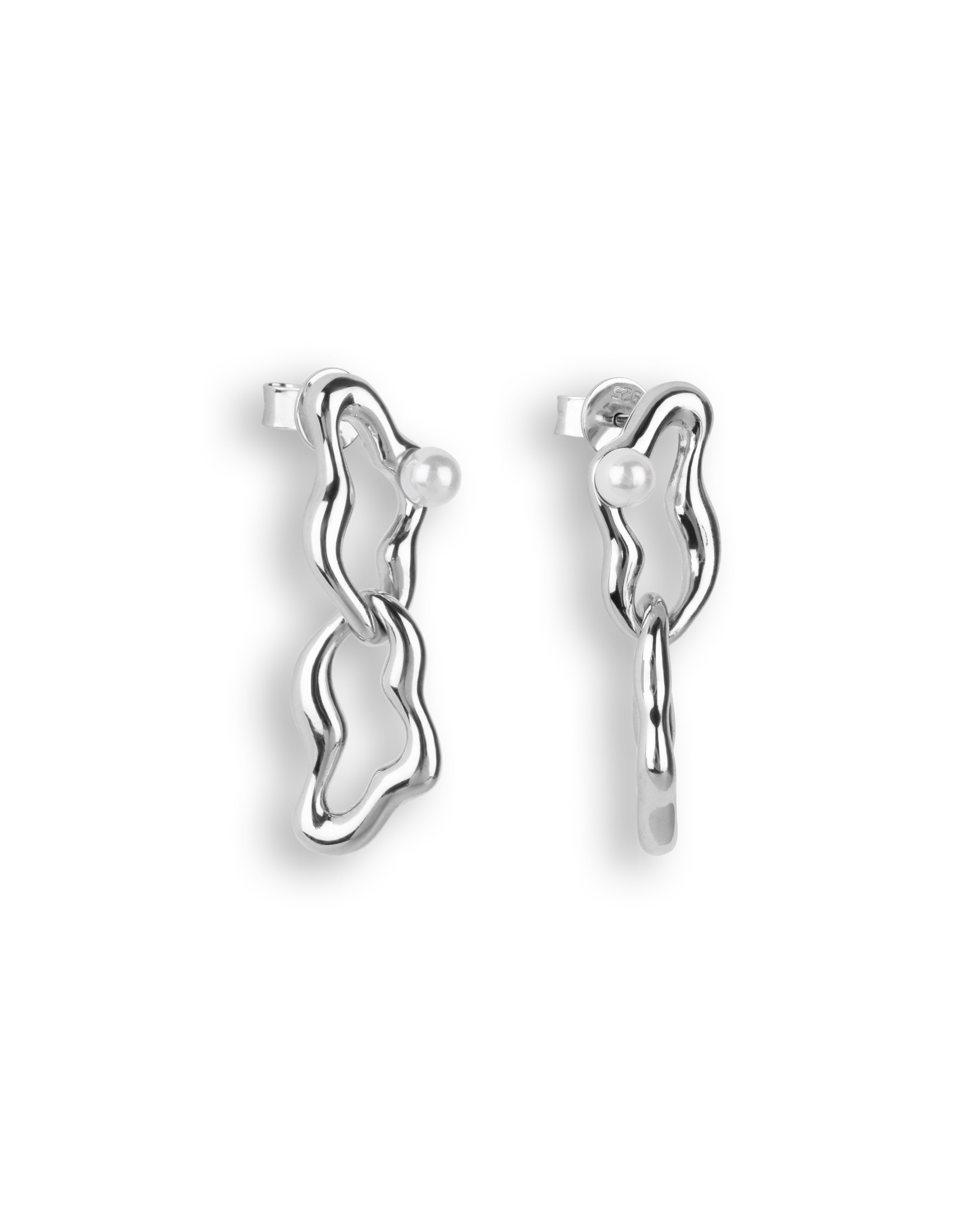 Mila earrings - Silver