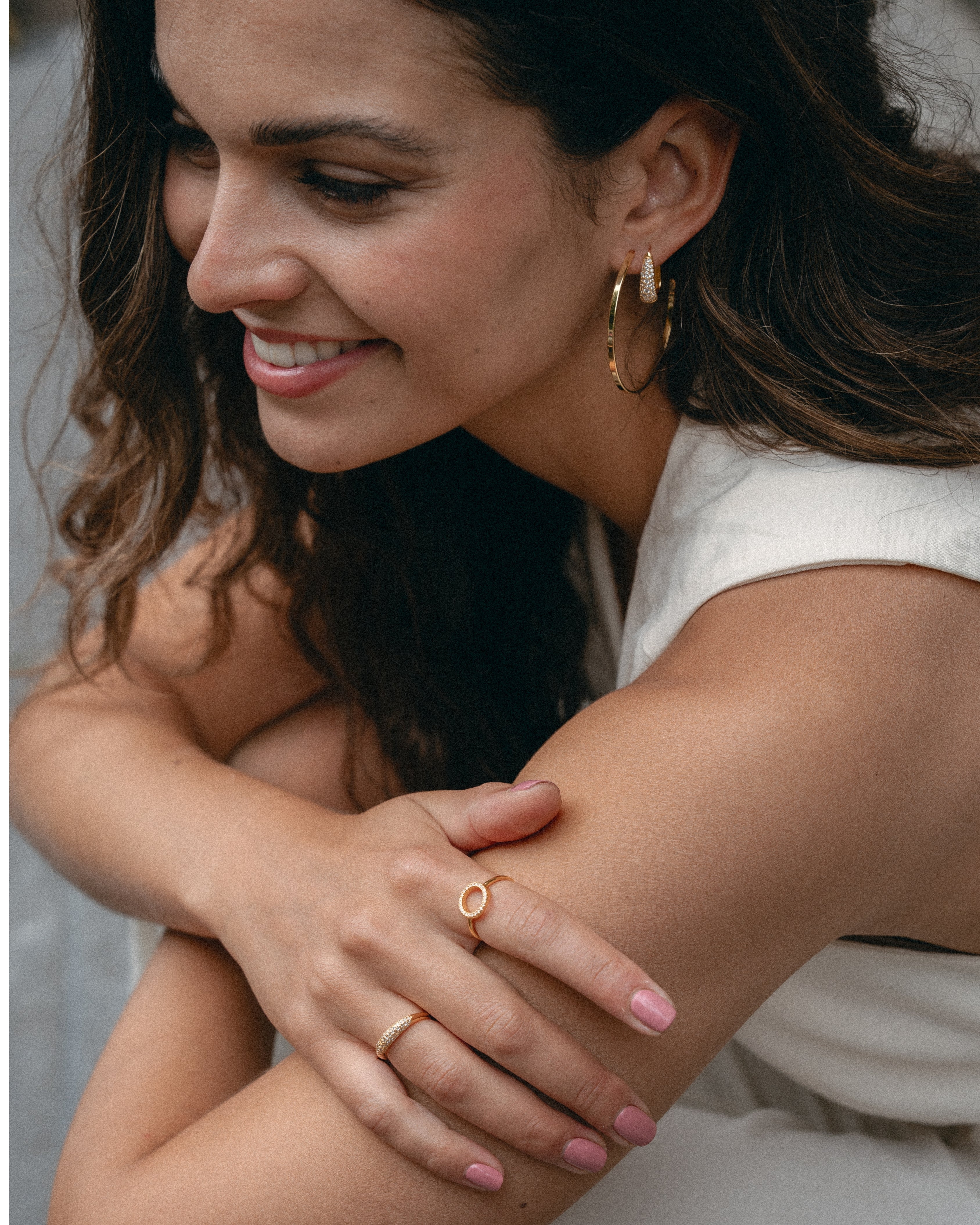 Chiara hoops - Gold
