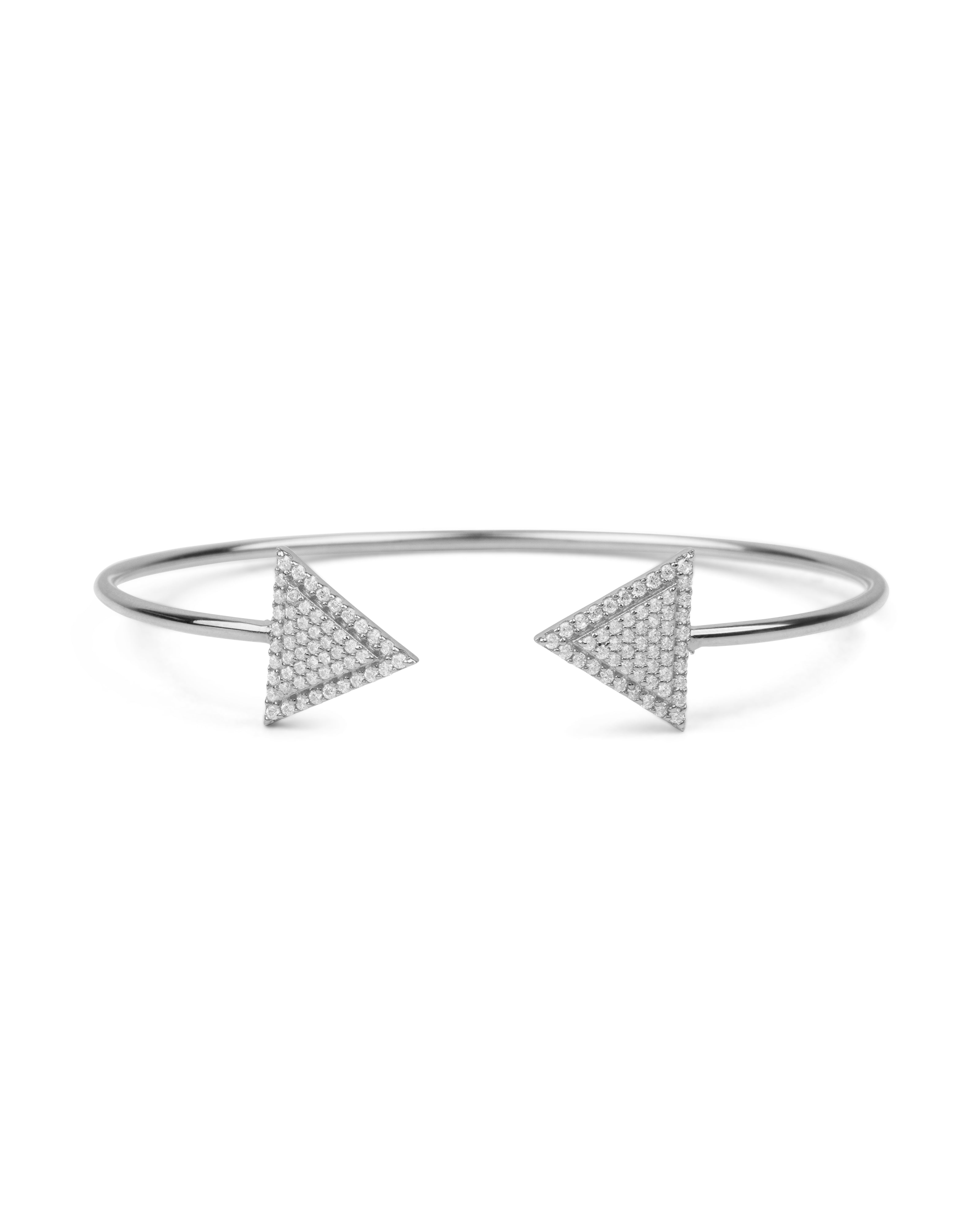 Guadalupe bangle - Silver