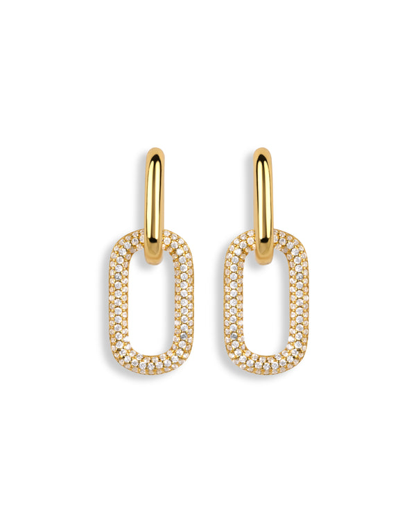 Nora Earrings – Gold by Roberta Amsterdam