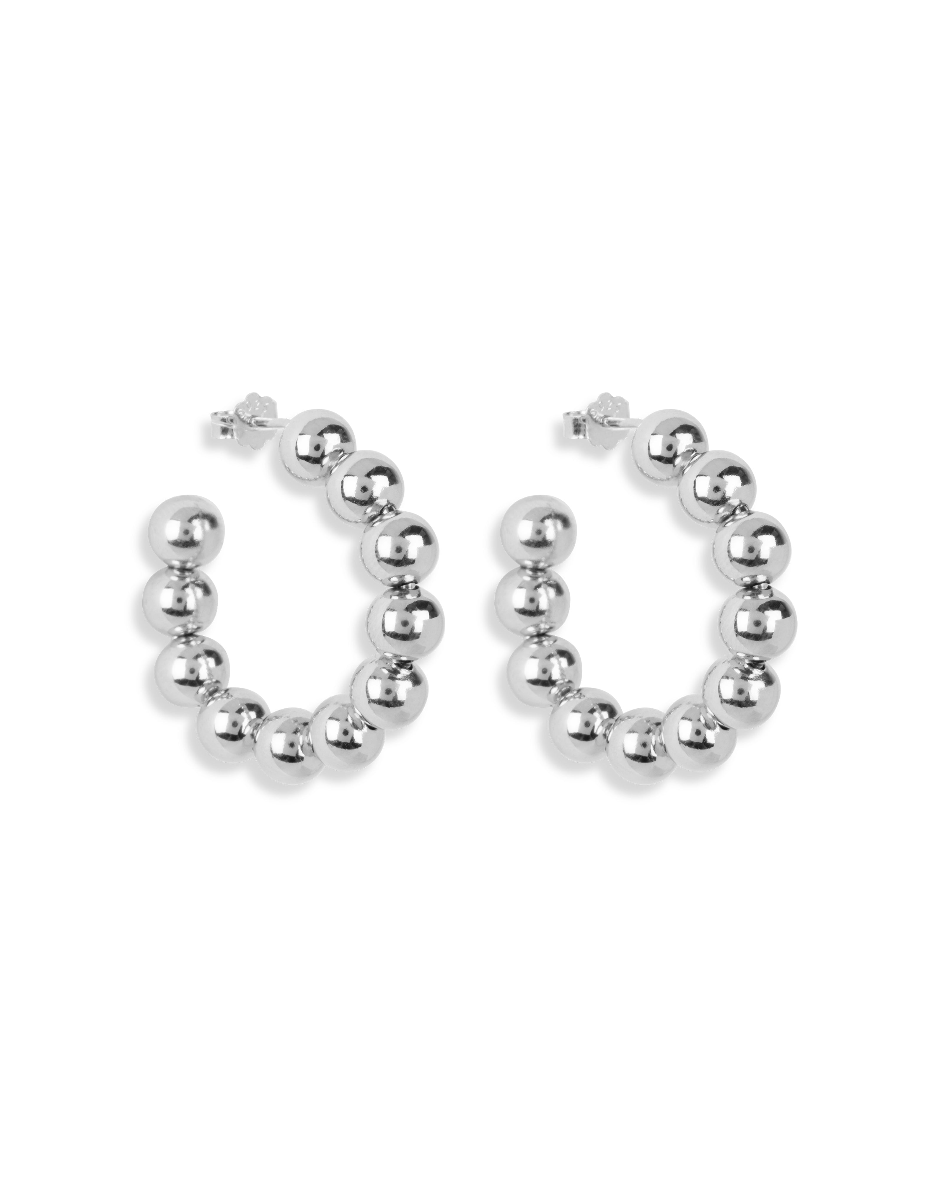 Lucia hoops - Silver