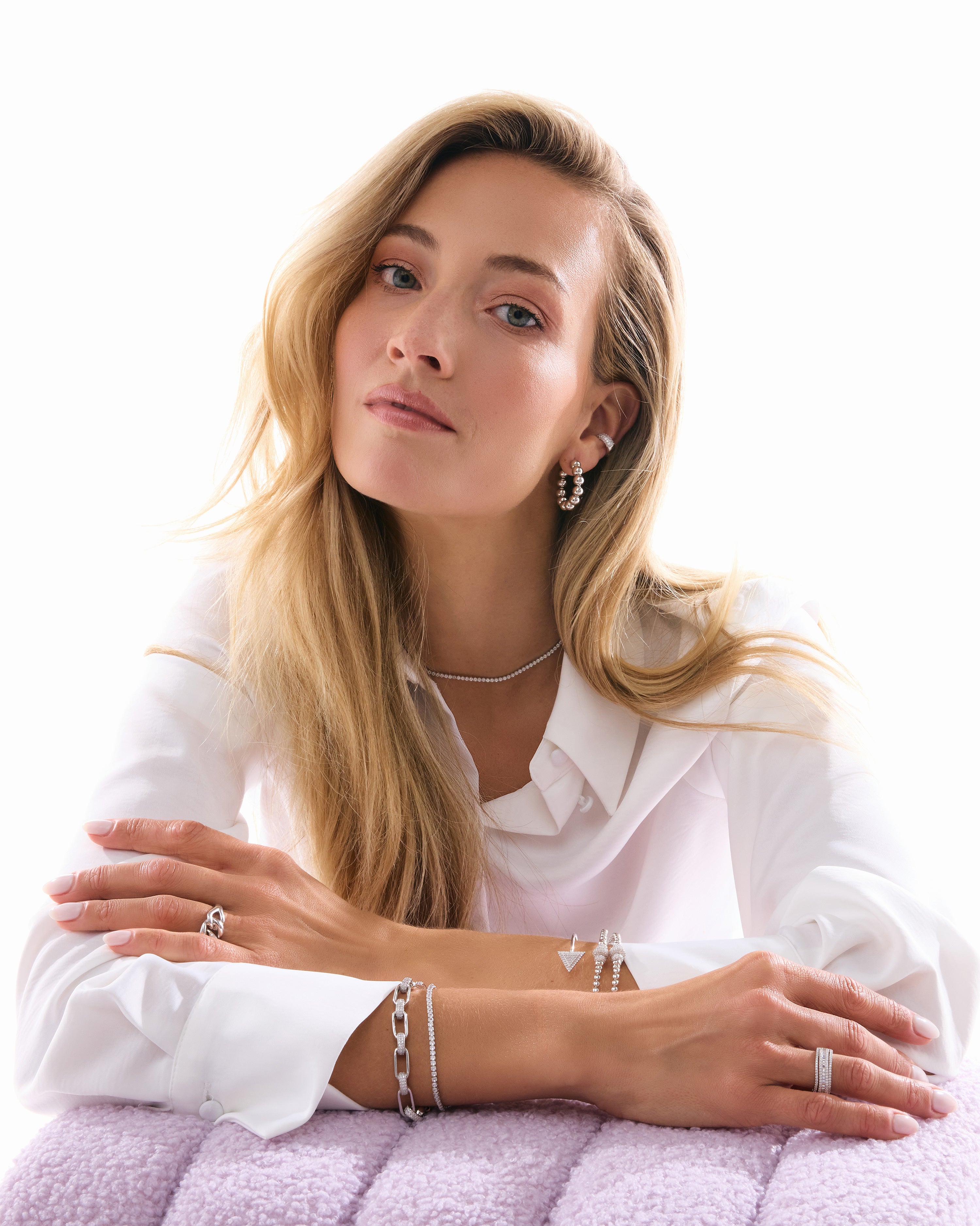 Lucia hoops - Gold