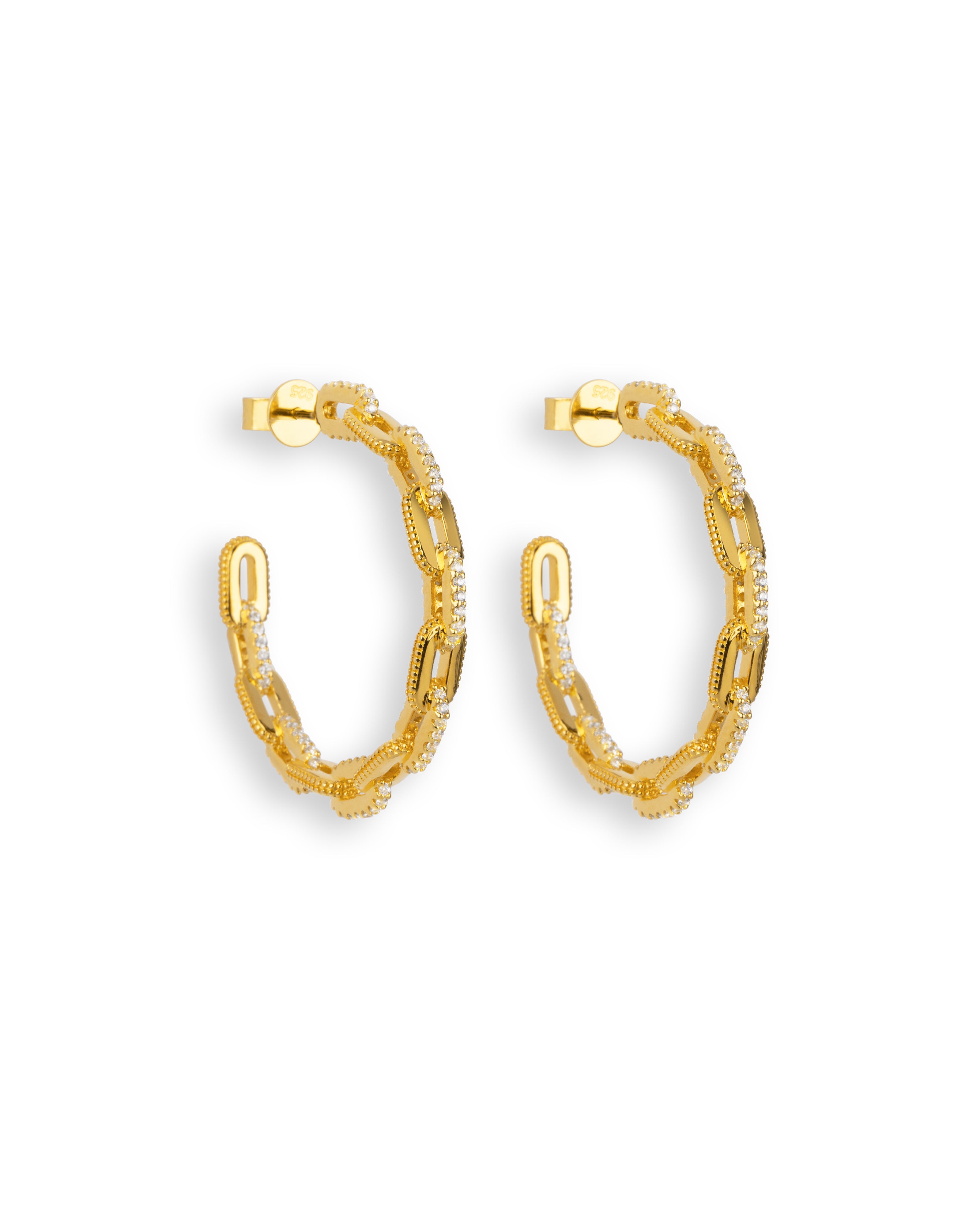 Stella hoops - Gold